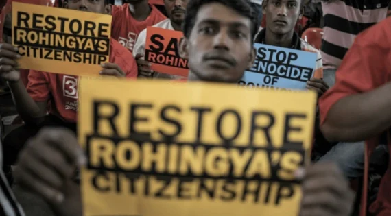 Rohingya Citizenship demand image